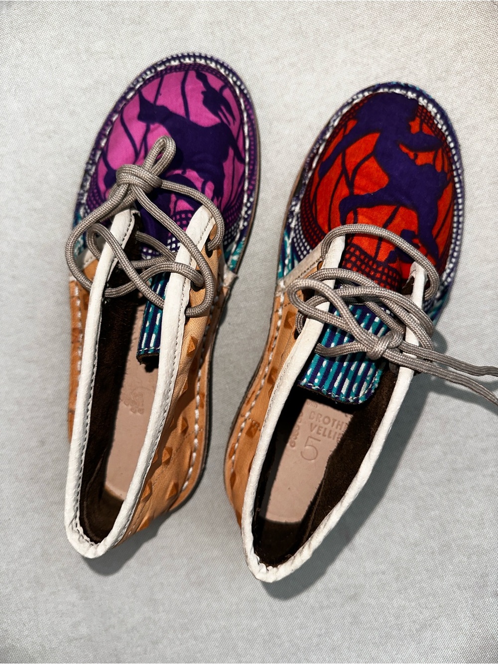 RARE BROTHER VELLIES ARTISAN SHOES new 🤎💜 - Picture 15 of 16